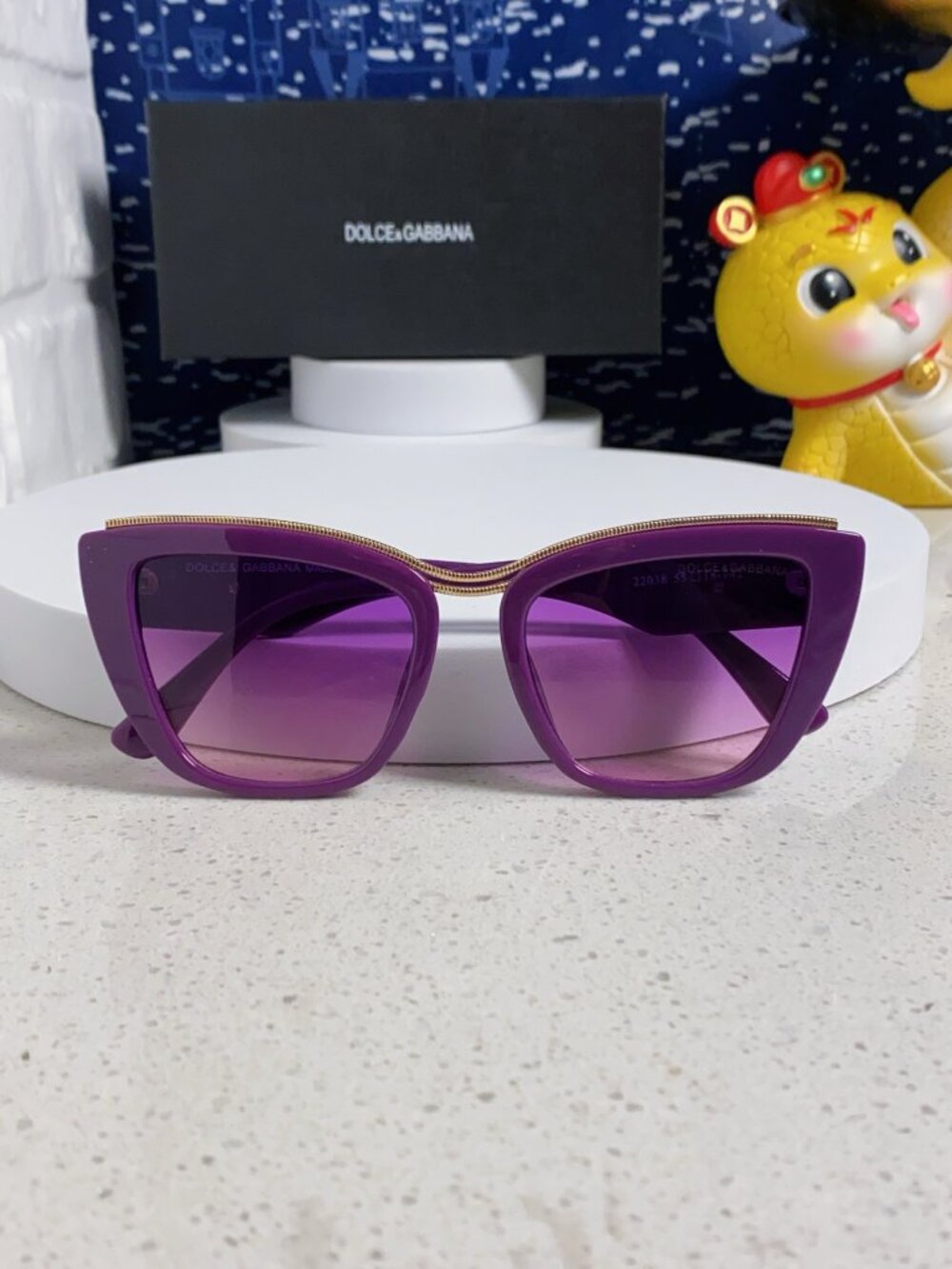 Dolce & Gabbana New Women's Cat-Eye Sunglasses